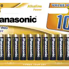 Батарейка Panasonic LR03 Alkaline Power BL*10, 10 штук