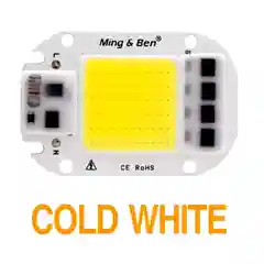 Светодиод мощный 30W 220V 2700LM 6500K 60*40*2мм для прожектора