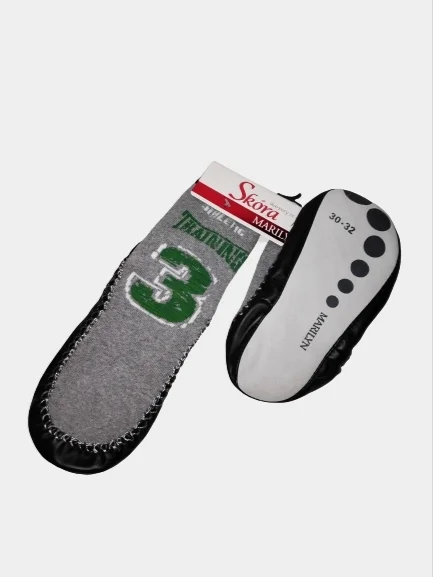 Носки детские Marilyn Home Socks на кожаной подошве