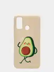 Чехол резиновый "Авокадо", для Huawei P Smart 2020, матовый, пастельный