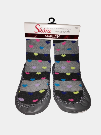 Носки детские Marilyn Home Socks на кожаной подошве
