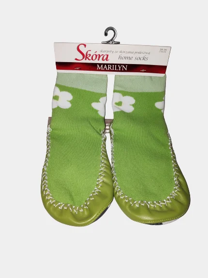 Носки детские Marilyn Home Socks на кожаной подошве