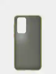 Хаки чехол для Huawei P40, пластиковый, прозрачный, матовый, с силиконовым бампером