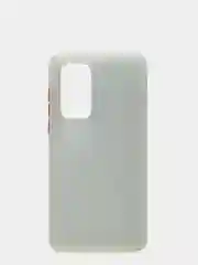 Белый чехол для Huawei P40, пластиковый, прозрачный, матовый, с силиконовым бампером