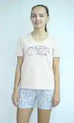 Комплект женский Onstyle: футболка, шорты, хлопок, трикотаж