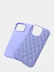 Чехол iPhone 13, 13 Pro, 13 Pro Max силиконовый со съемной крышкой и стразами