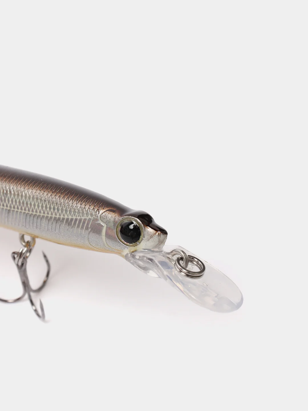 Серебряный воблер Sugar Minnow 95-6.3g