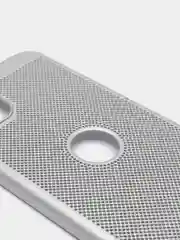 Серебряный чехол ультратонкий с перфорацией для Айфон iPhone 11, iPhone 11 Pro, iPhone 11 Pro Max