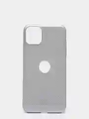Серебряный чехол ультратонкий с перфорацией для Айфон iPhone 11, iPhone 11 Pro, iPhone 11 Pro Max