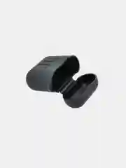 Черный чехол силиконовый для AirPods 1, 2