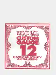 Одиночные струны для акустической гитары и электрогитары Ernie Ball