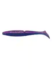 Фиолетовый приманка мягкая Sawamura OneUp Shad 4 дюйма