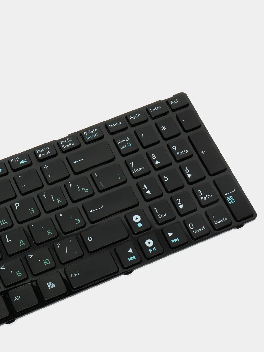 Клавиатура для ноутбука Asus K52 K53 G73 A52 G60 черная с рамкой