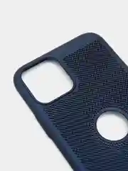 Синий чехол ультратонкий с перфорацией для Айфон iPhone 11, iPhone 11 Pro, iPhone 11 Pro Max