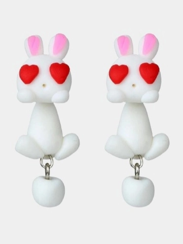 Серьги из полимерной глины