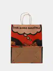 Красный подарочные крафт пакеты