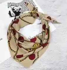 Хаки платок шелковый