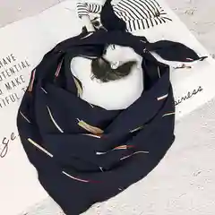 Индиго платок шелковый