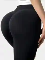 Черный легинсы спортивные Like Kim