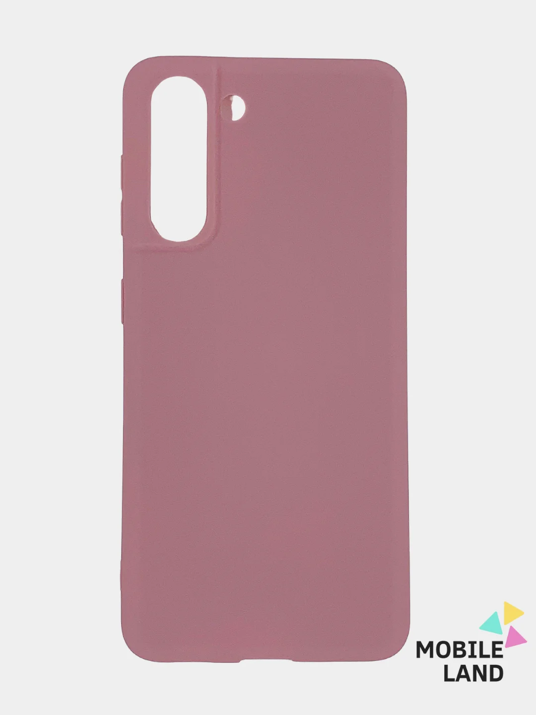 Чехол для Samsung S21+ силиконовый матовый Soft Touch