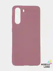 Чехол для Samsung S21+ силиконовый матовый Soft Touch