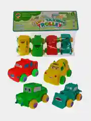Набор "Машинки", 4 штуки, 8,5 см