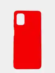 Красный чехол для Samsung Galaxy M51, Самсунг Галакси М51, силиконовый