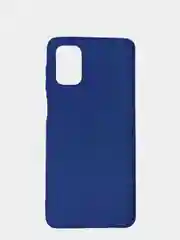 Темно-синий чехол для Samsung Galaxy M51, Самсунг Галакси М51, силиконовый
