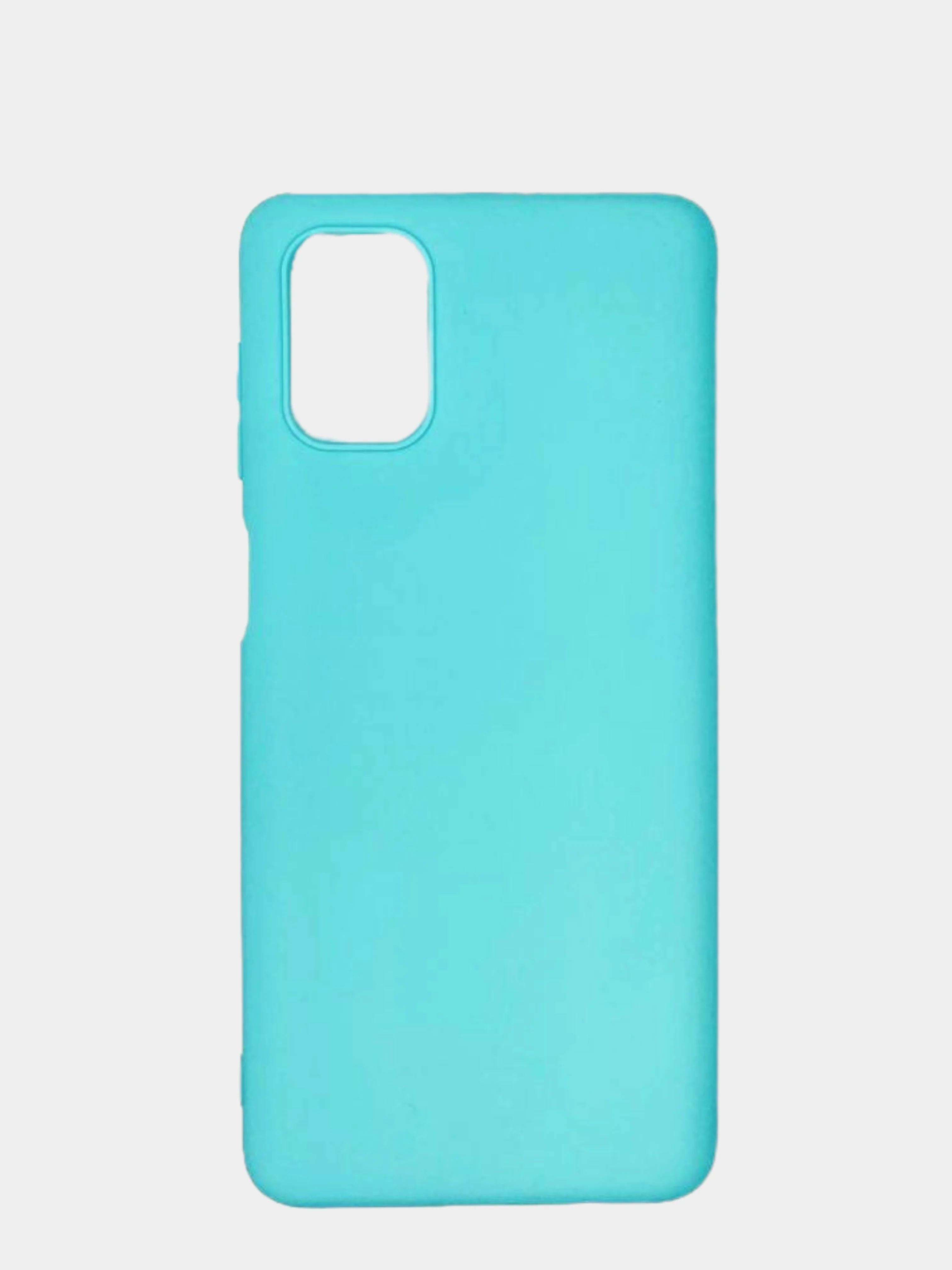 Бирюзовый чехол для Samsung Galaxy M51, Самсунг Галакси М51, силиконовый