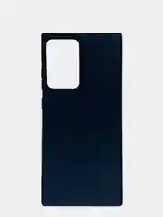 Черный чехол Samsung Galaxy Note 20 Ultra (Самсунг Галакси Нот 20 Ультра), силиконовый
