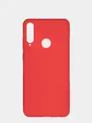 Красный чехол Huawei Y6P, Хуавей У6П, силиконовый
