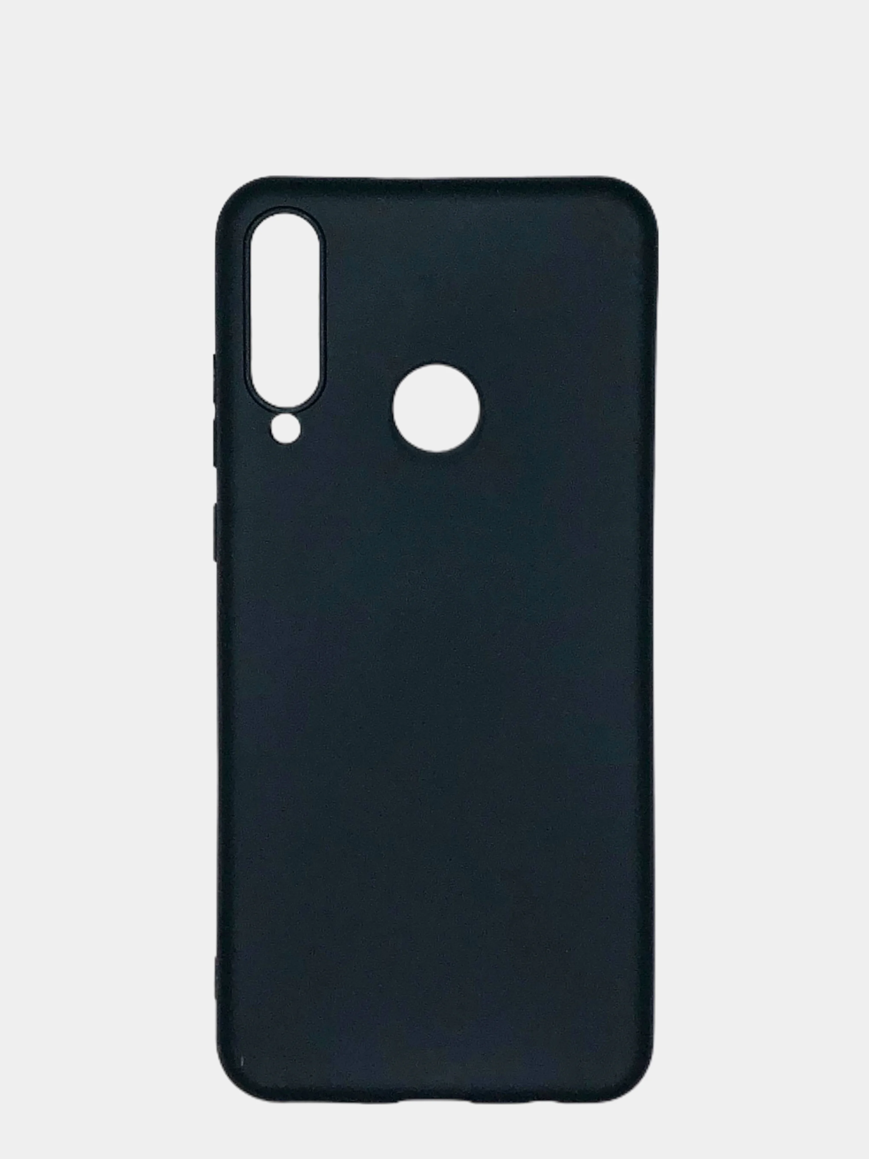 Черный чехол Huawei Y6P, Хуавей У6П, силиконовый