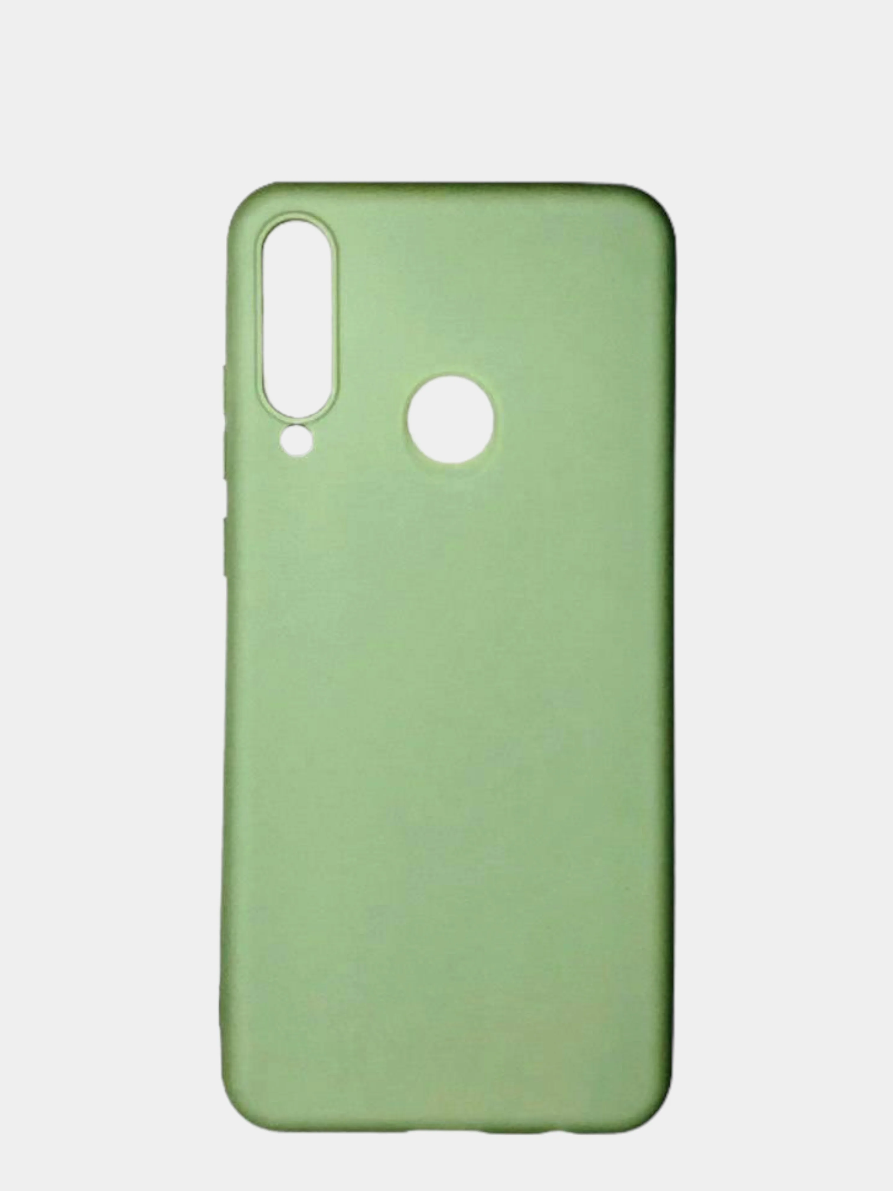 Лесной зеленый чехол Huawei Y6P, Хуавей У6П, силиконовый