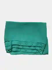 Бирюзовый готовый платок