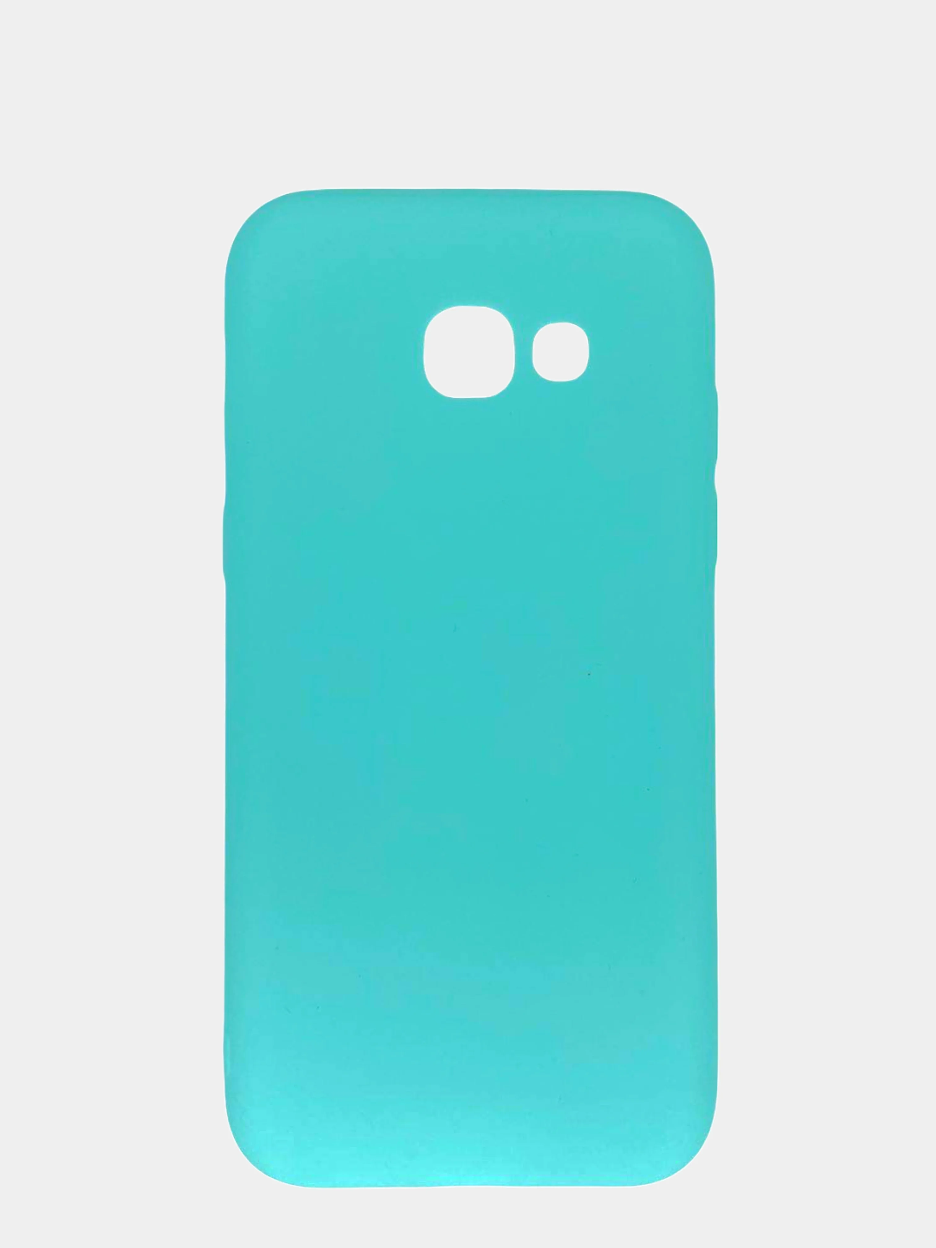 Бирюзовый чехол Samsung Galaxy A5 2017 (A520), Самсунг Галакси А5 (А520) силиконовый цветной матовый