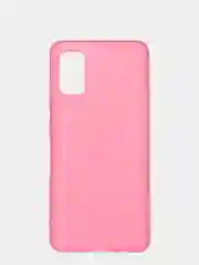 Розовый чехол Samsung Galaxy A41, Самсунг Галакси А41 силиконовый