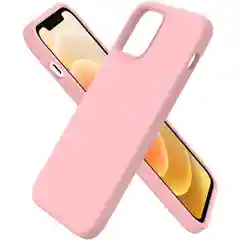 Розовый чехол силиконовый для iPhone 13/ 13 mini/ 13 Pro/ 13 Pro Max/12 mini/12/12 Pro/12ProMax/