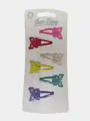 Детский набор заколок клик-клак, 6 штук