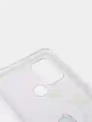 Белый чехол Huawei Honor 9A (Хуавей Хонор 9А), прозрачный, силиконовый, с рисунком