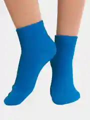 Голубой женские шерстяные носки