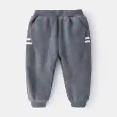 Угольный утепленные брюки