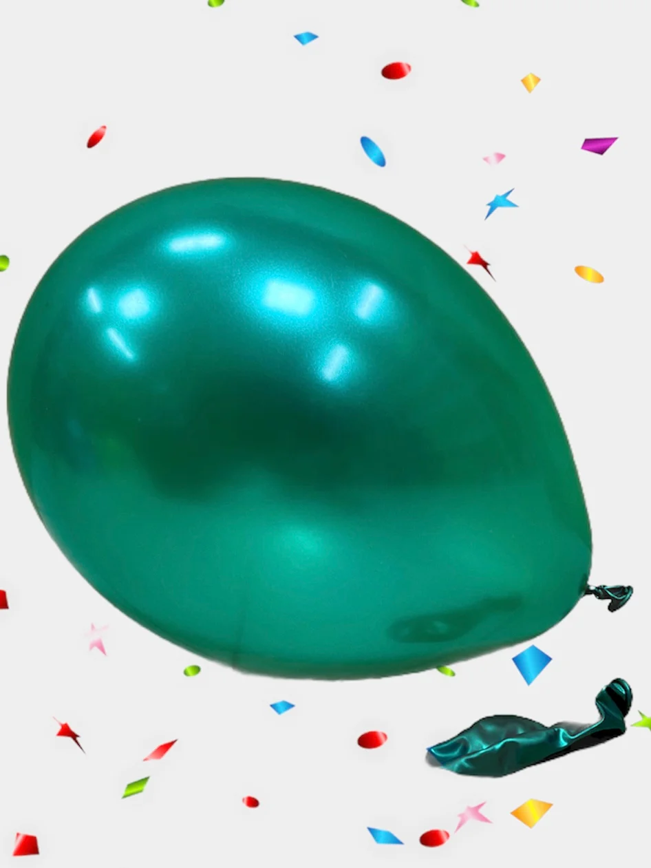 Бирюзовый воздушные шары 10"