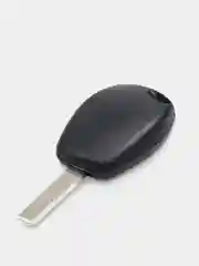 Белый ключ авто корпус брелок 2 кн Renault Lada Рено Nissan Megane Duster Logan Лада Laguna Clio