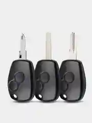 Ключ авто корпус брелок 2 кн Renault Lada Рено Nissan Megane Duster Logan Лада Laguna Clio