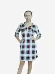 Трикотажное женское платье-туника,  хлопок 100%,Onstyle