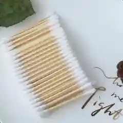 Белый ватные палочки эко 100 шт