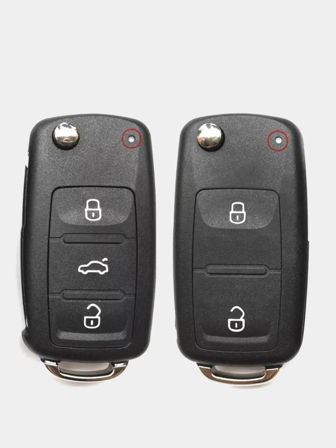 Ключ / корпус ключа VW 2- 3 кн / для Фольксваген Volkswagen Golf Mk6 Tiguan Polo Passat CC