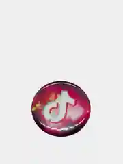Хаки поп-сокет для смартфона Tik Tok / Кольцо-держатель