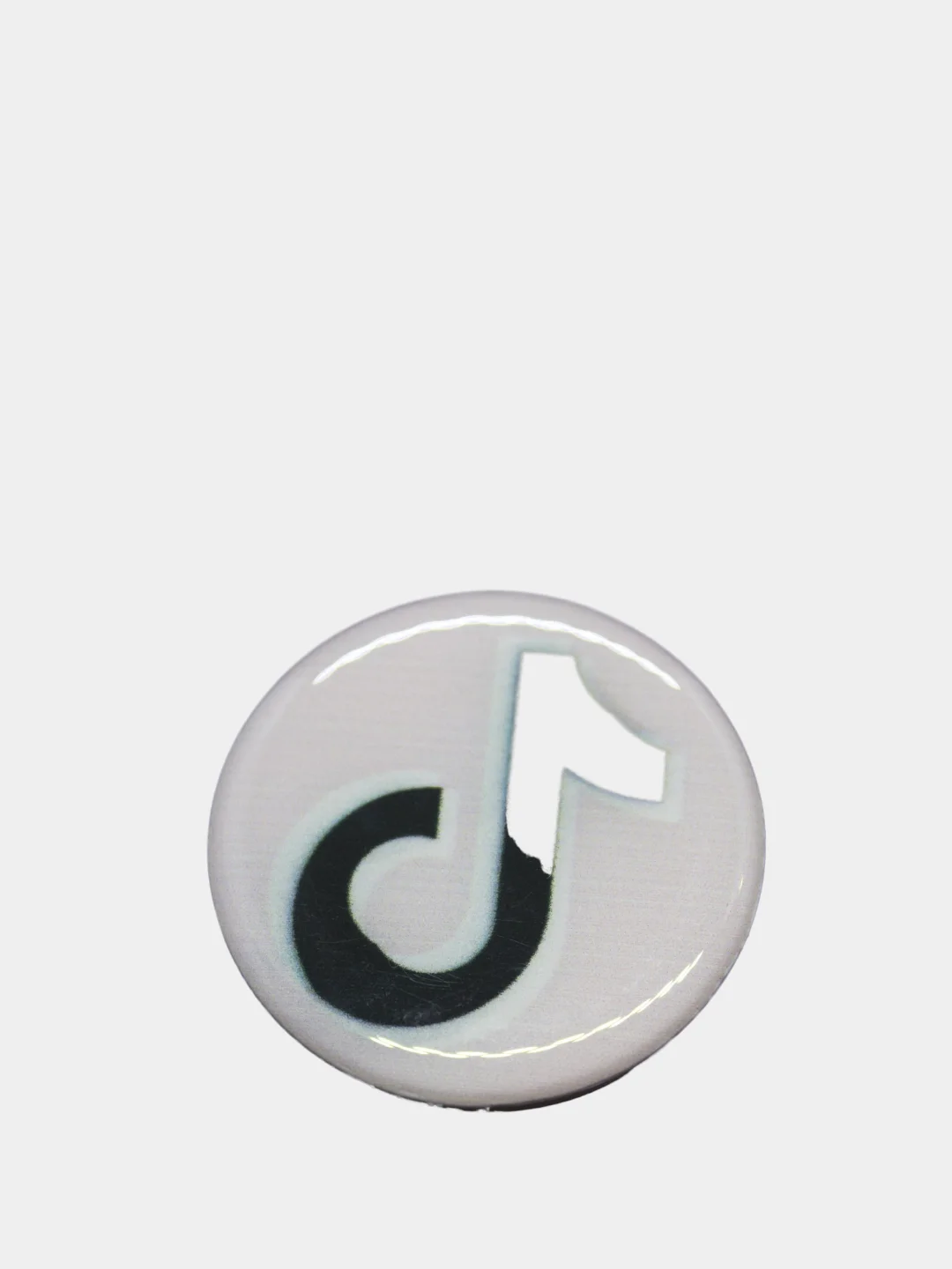 Фиолетовый поп-сокет для смартфона Tik Tok / Кольцо-держатель