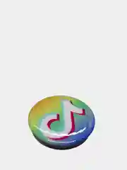Терракотовый поп-сокет для смартфона Tik Tok / Кольцо-держатель